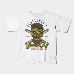 Gentlemen's Barbershop Kids T-Shirt